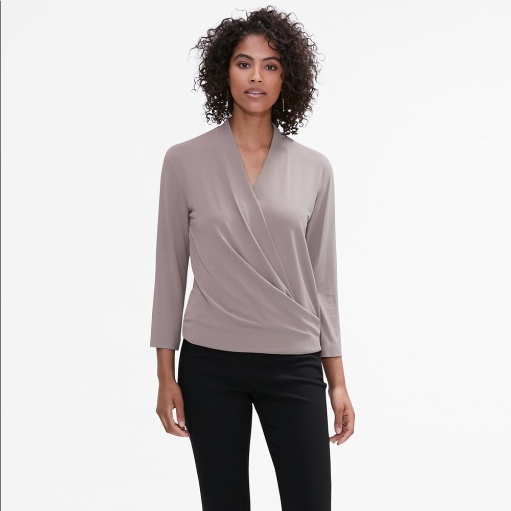 MMLafleur Deneuve Top (in RainCloud, Large)